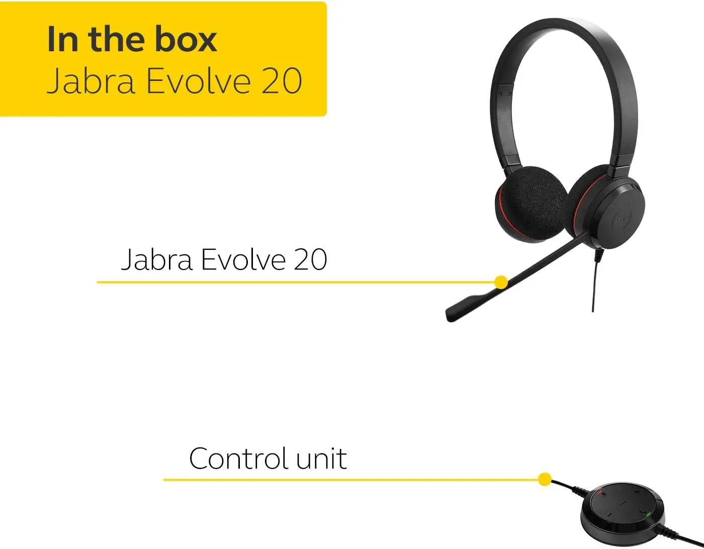 Jabra  - Evolve 20 USB