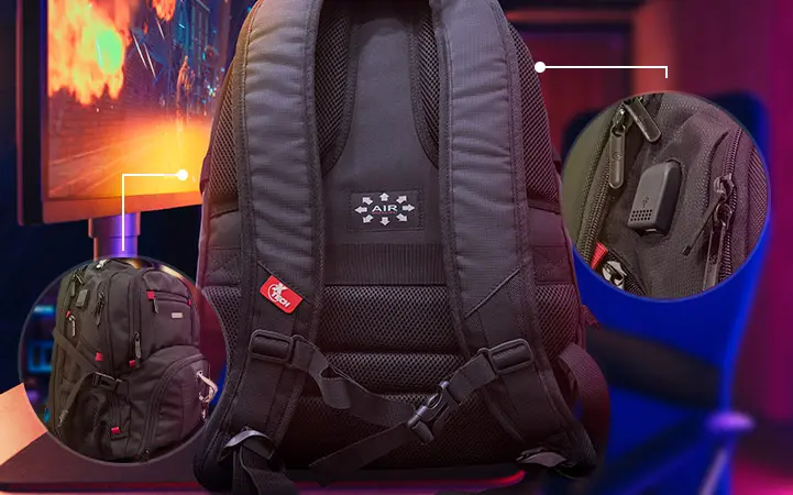 Mochila:  Notebook carrying backpack - 17