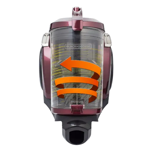 Aspiradora Ciclónica Black + Decker VCBD8090 – 4.5L | 2200W