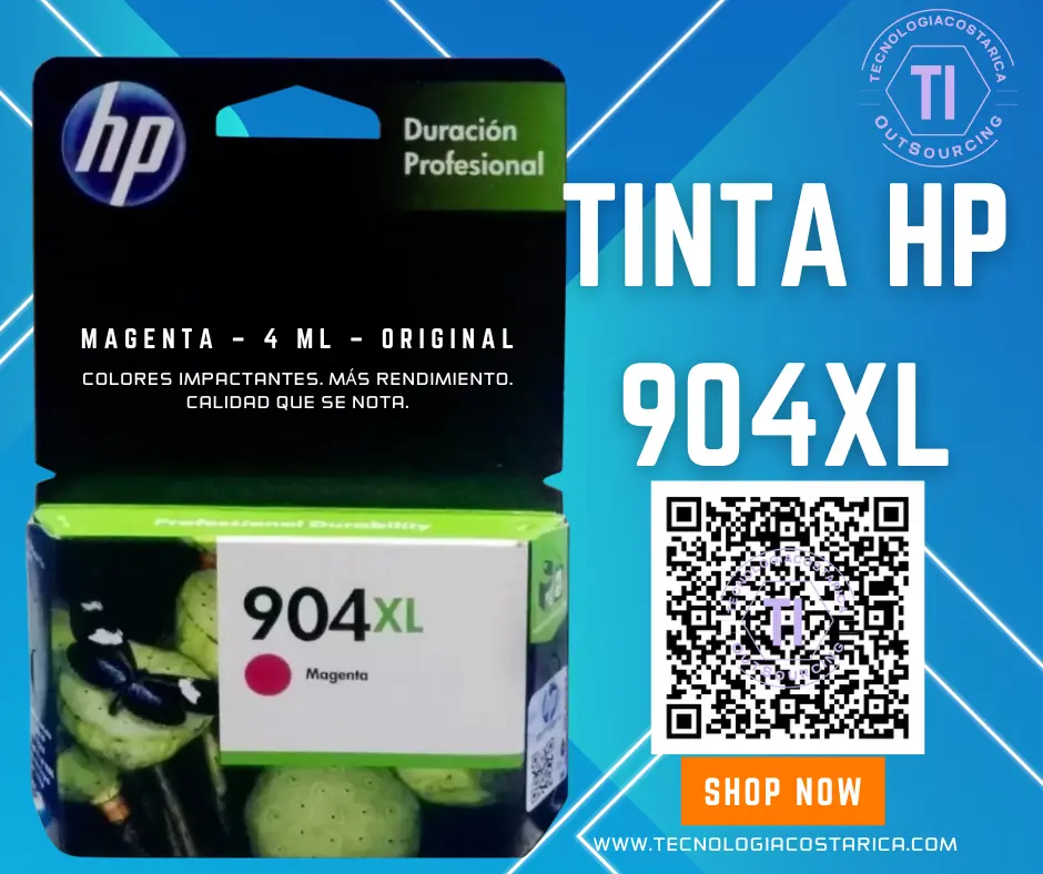 HP 904XL Magenta - 4 ml - Alto rendimiento