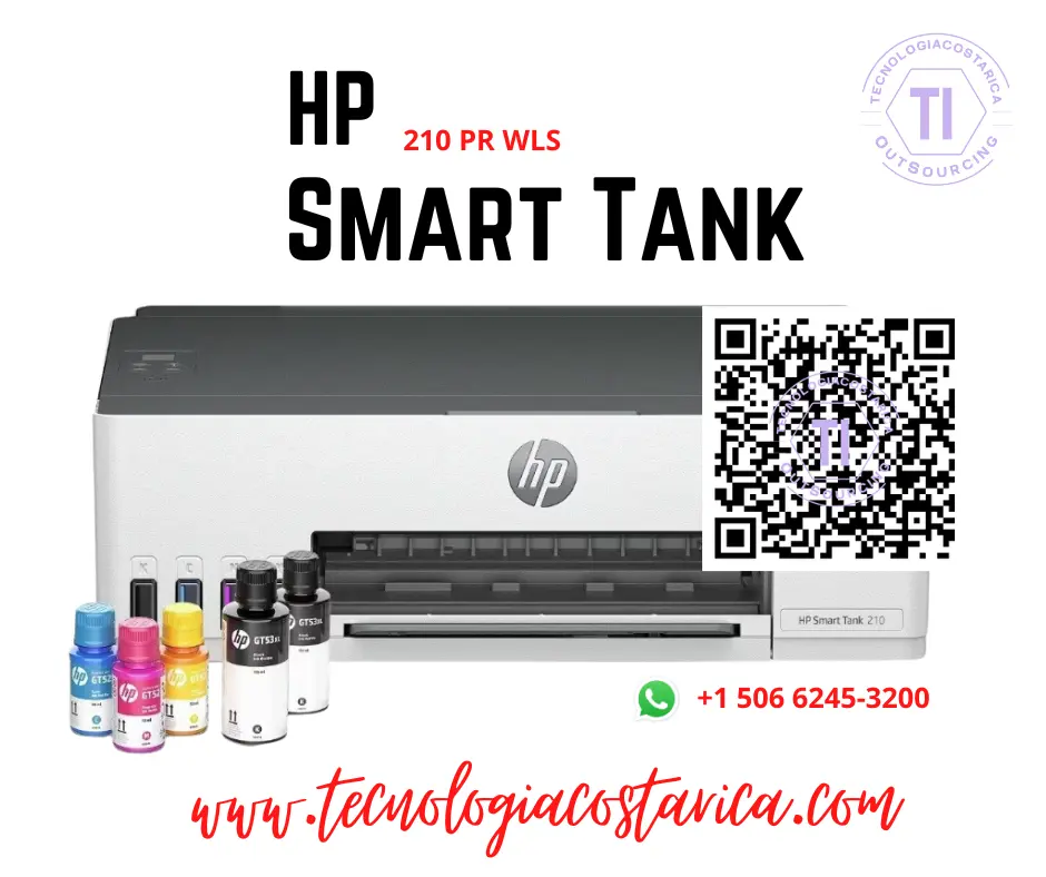 HP Smart Tank 210 PR WLS