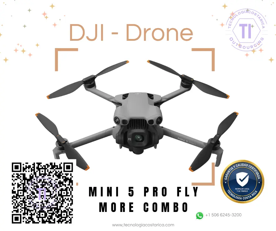 DJI - Drone - Mini 5 Pro Fly More Combo