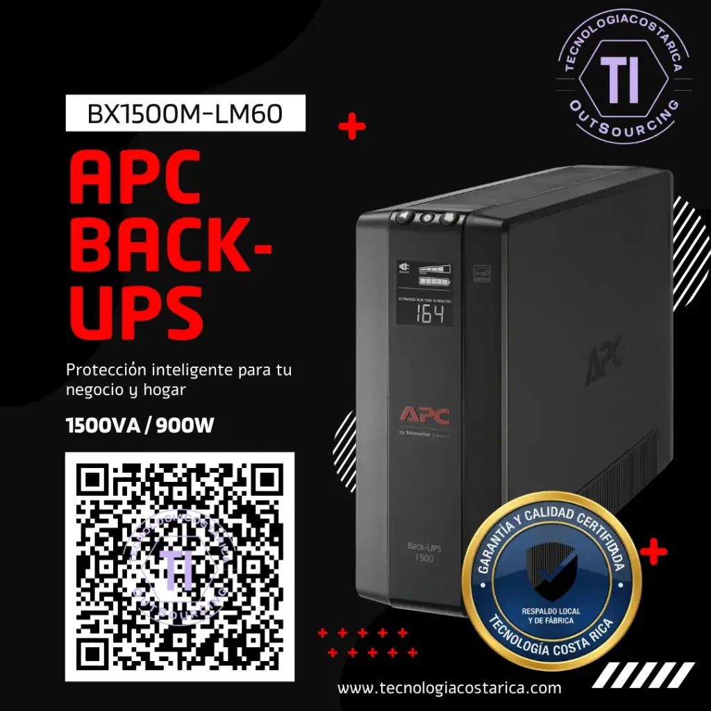 Batería: APC Back-UPS Pro BX1500M-LM60
