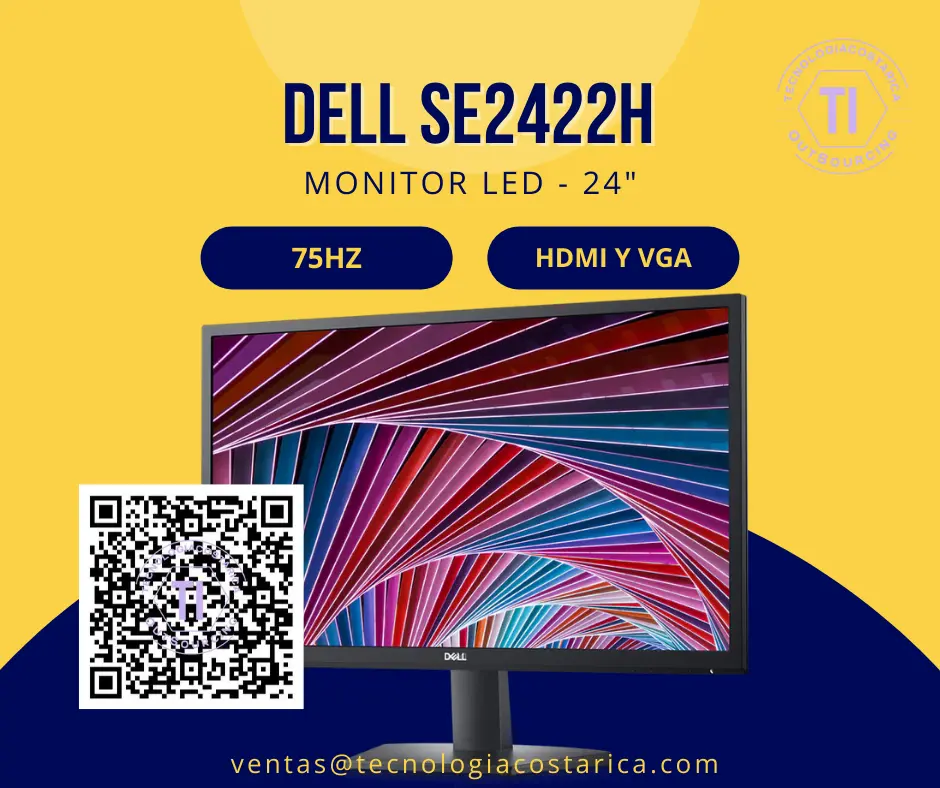 Dell SE2422H - Monitor LED - 24"