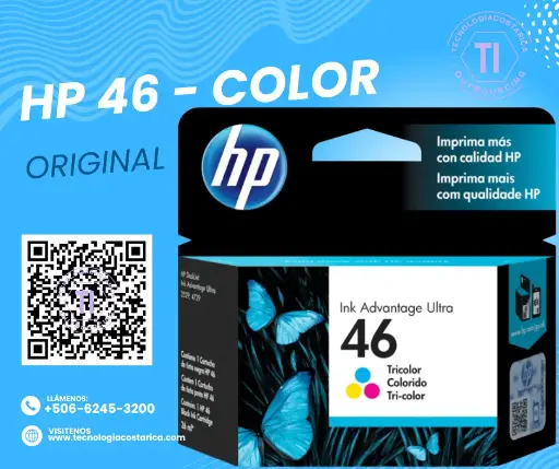[CZ638AL] HP 46 - Color - original