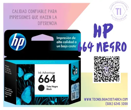 [F6V29AL] HP - Ink cartridge - Black 664