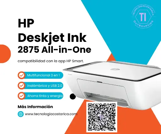 [588S4A#AKY] HP Deskjet Ink Advantage 2875 All-in-One