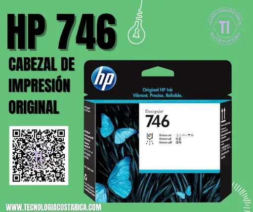 [P2V25A] HP - Cabezal de impresión - 746- DesignJet