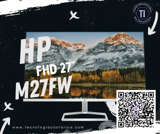 [2H1A4AA#ABA] Monitor HP M27fw FHD de 27"
