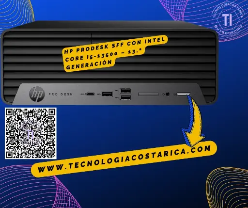 [9L8V5LA#ABM] HP ProDesk - Small form factor - Intel Core i5 I5-13500