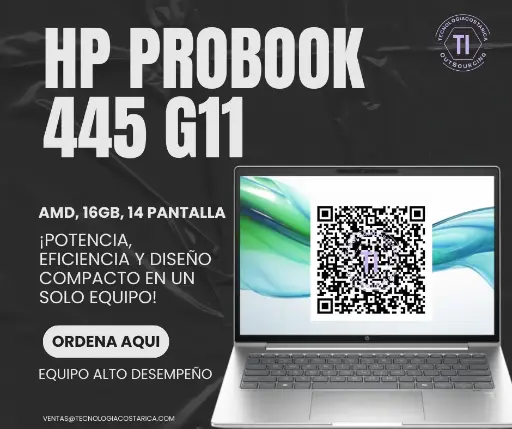 [A2CJ7LT#ABM] HP ProBook 445 G11 - Notebook - 14"