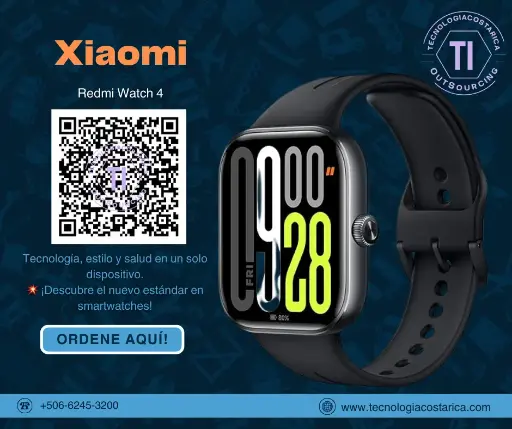 [51488] Xiaomi Redmi Watch 4 - Smart watch - AMOLED LTPS de 1.95