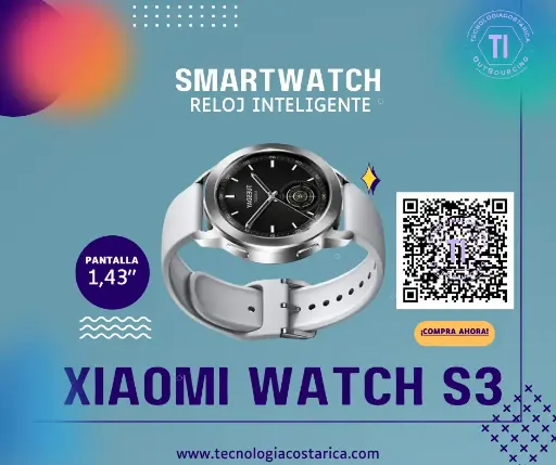 [51589] Xiaomi  S3 - Smart watch Aluminum silver