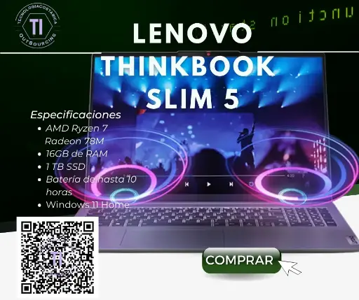 Lenovo IdeaPad Slim 5 - Portátil - 16"