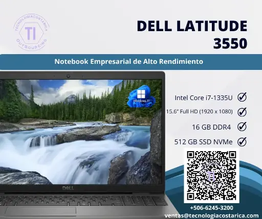 Dell Latitude 3550 - Notebook - 15.6" i7 Intel