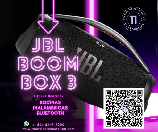 JBL Boombox 3 - Altavoz Boombox