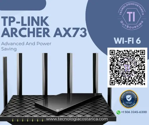 Enrutador inalámbrico: TP-LINK Archer AX73 - V1