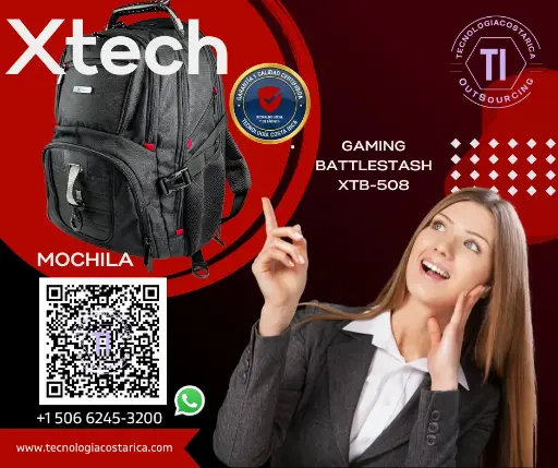 Mochila: Xtech - Notebook carrying backpack - 17