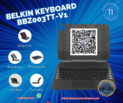 Teclado portatil: Belkin - Keyboard - BBZ003tt-V1