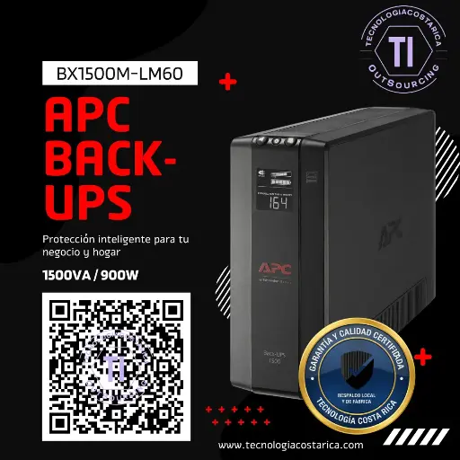 Batería: APC Back-UPS Pro BX1500M-LM60