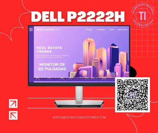 [P2222H] Dell P2222H - Monitor LED - 22" (21.5" visible)