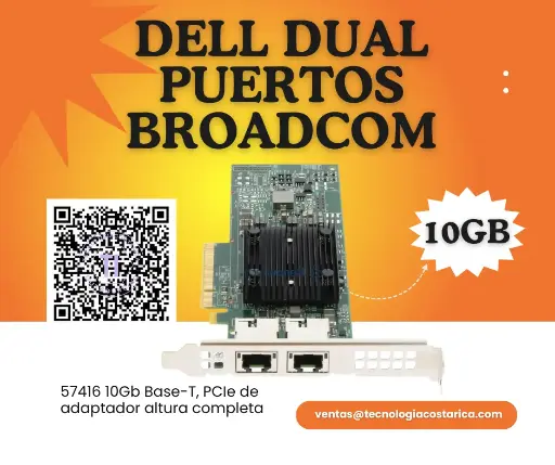 [540-BBVM] Broadcom 57416 - Customer Install - adaptador de red