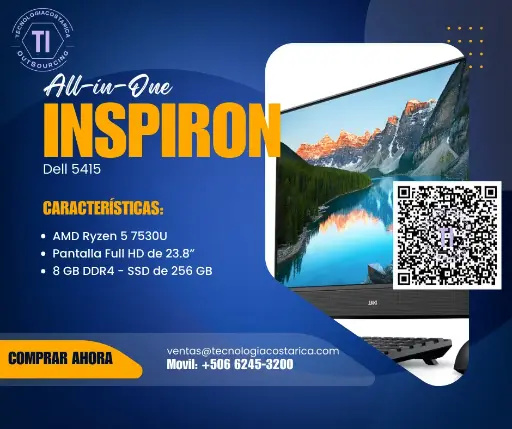 [61TN4] Dell Inspiron 5415 - All-in-one - AMD Ryzen 5 7530U