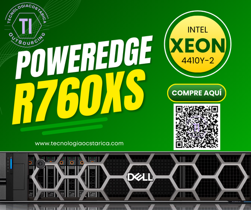 [R760XS-FY25Q1] Dell - Server - Rack-mountable